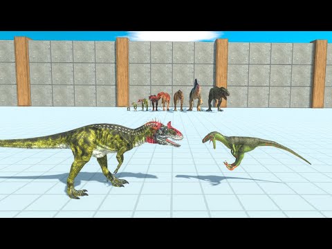 Carnivore Dinosaurs Tournament - Animal Revolt Battle Simulator