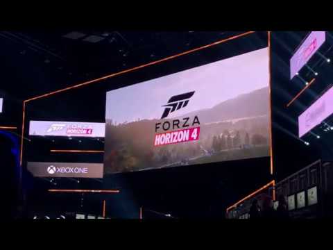Forza Horizon 4 E3 Crowd Reaction! - E3 2018