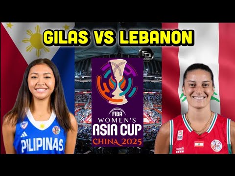 PANALO ang Gilas Pilipinas Women vs Lebanon | 2025 FIBA Asia Cup