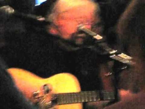 Pat Alger at the Blue Bird cafe.