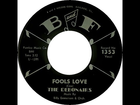 DEBONAIRS  FOOL'S LOVE