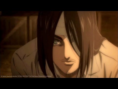Eren confronts Reiner in Marley {full scene} part1/2