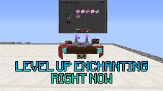 Level Up Enchanting RIGHT NOW in Hypixel Skyblock - Enchanting Update