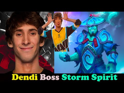 Dendi Boss 21 Min 10 Kill Storm Spirit Against VP. Save- Windranger GG DotA