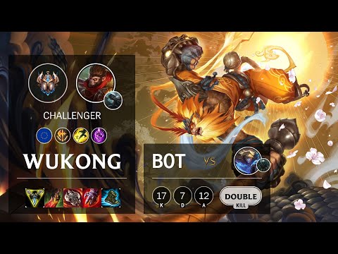 Wukong Bot vs Ezreal - EUW Challenger Patch 10.13