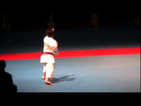 Shotokan Kata "UNSU" by Sandy Scordo of France in 46th EKF European Karate Championships