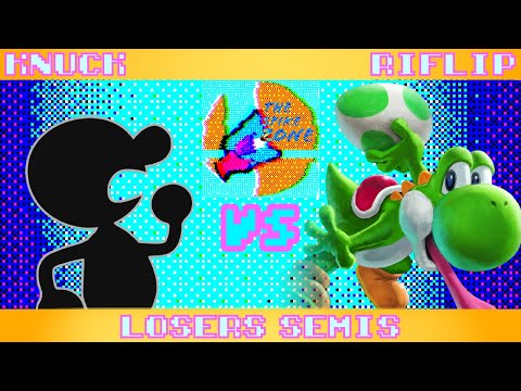 Knuck (Game & Watch) vs Riflip (Yoshi) - The Spike Zone 15 Losers Semis