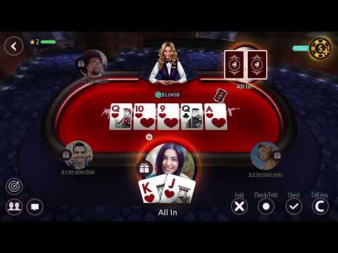 Zynga Poker- Texas Holdem Game video