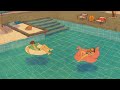 Dive Into Calmness A Couple S Escape In A Peaceful Pool With Soothing Music