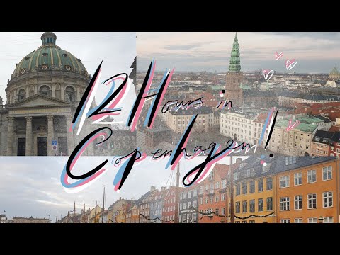 12 Hrs in Copenhagen | TRAVEL Vlog - #1