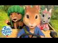 OfficialPeterRabbit ​Go Kart Escapes Getting Out Of Trouble ️ Cartoons For Kids