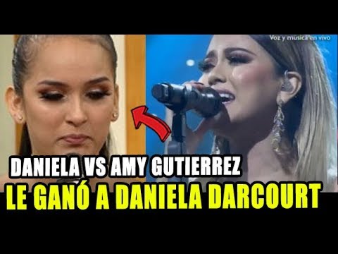 VERSUS DE CANTO AMY GUTIERREZ VS DANIELA DARCOURT EL ARTISTA DEL AÑO 06/10/19