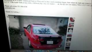 Car is up for sale