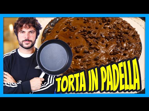 Torta in padella alla Nutella (velocissima) | Cucina Buttata