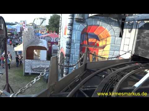 Daemonium Blume Geisterbahn Onride Düsseldorfer Rheinkirmes 2013 by kirmesmarkus