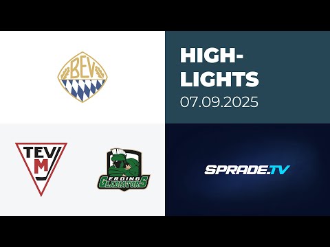 07.09.2025 - Highlights - TEV Miesbach vs. TSV Erding