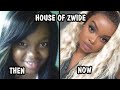 House of Zwide Actors Then and now