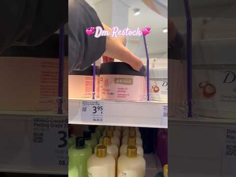 Dm restock💞 #music #shopping #dm #haul #skincare #makeup #drogerie #restock #viralvideo #shorts