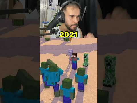 Evolution of Merge Iron Golem + Monster School - Minecraft Animation