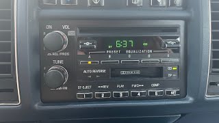OE Delco CD/Cassette Stereo System Replacement on my 1993 Cadillac Fleetwood Brougham!