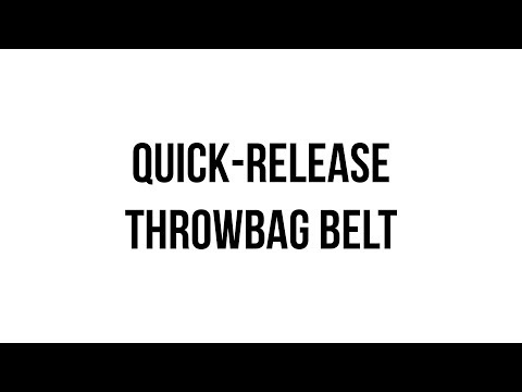 Level Six Quick Release Throw Bag Belt video poster