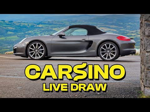 10th August Porsche Boxster Draw