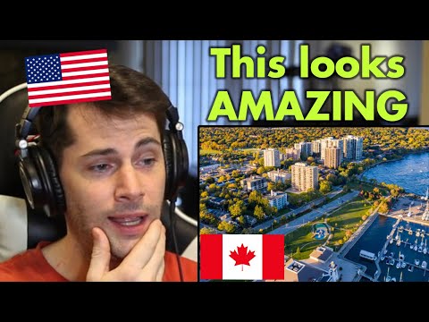 American Reacts to the TOP 10 BEST Places to Live in Ontario