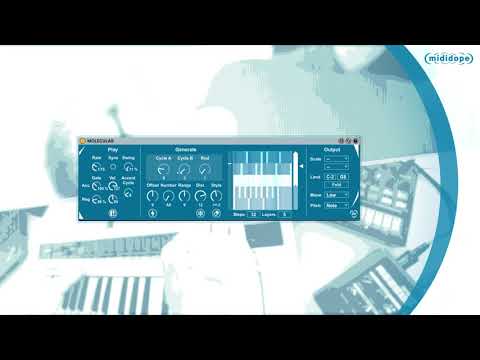 Mono Synth Session 2: MeeBlip Anode + Korg Volca Beats + MOLECULAR Organic Arpeggiator (M4L)