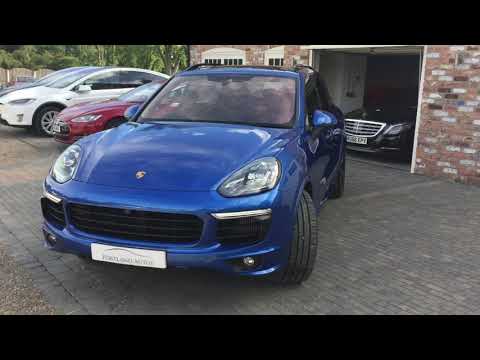 PORSCHE CAYENNE 4.2 V8 S TIPTRONIC S FOR SALE IN SAPPHIRE BLUE METALLIC