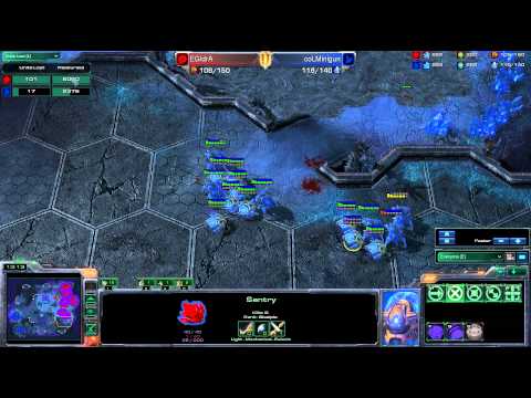 [!!!!] ZvP EGIdrA v coLMinigun Starcraft 2
