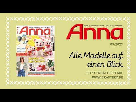 Zeitschrift Anna 5/23 - alle Modelle auf einen Blick