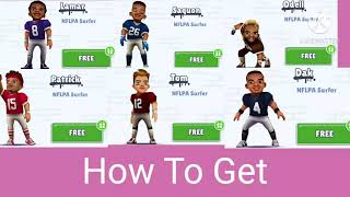 Subway Surfers How To Get Nflpa Characters For Free (patched in newer versions)