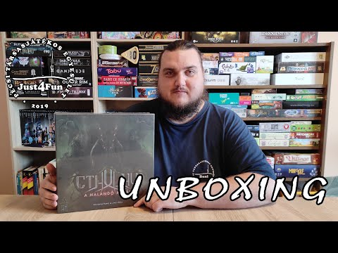 Cthulhu: A halandó halál Unboxing - Just4FunPTE