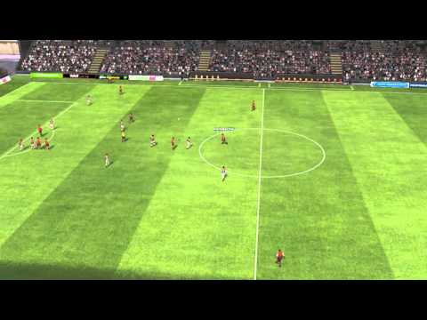 Willem II vs Arsenal - Pirlo Goal 23 minutes