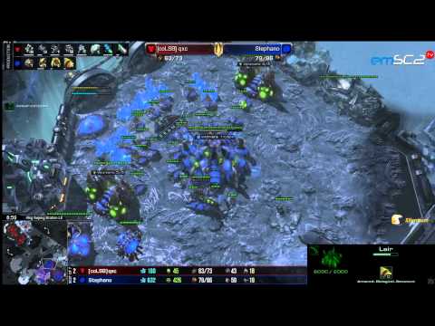 [NW] TvZ QXC vs Stephano - g1- USA vs Francja - Starcraft 2 HD
