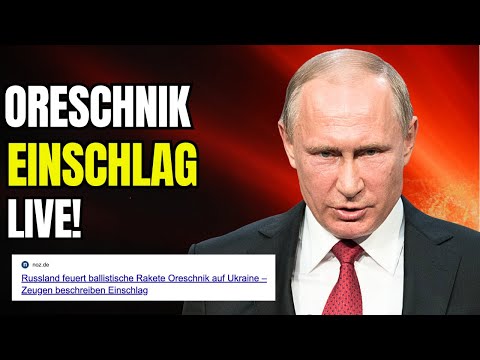 SCHOCK: Oreschnik-Einschlag live! Die Welt hält den Atem an.