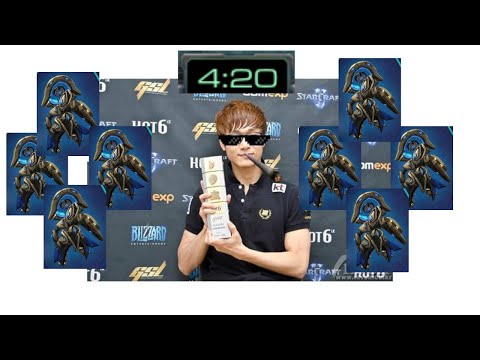 4:20 challenge! Zest's 4 gate adept glaive timing - Execute the build and win free replay analysis!