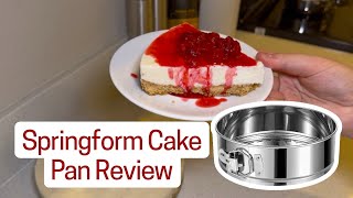 Stainless Steel Spring Form Cake Pan Review | E-Gtong