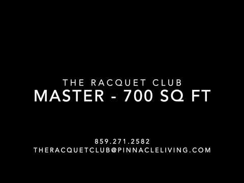 The Racquet Club - Master - 760 sq ft  [ 1 Bed | 1 Bath ]