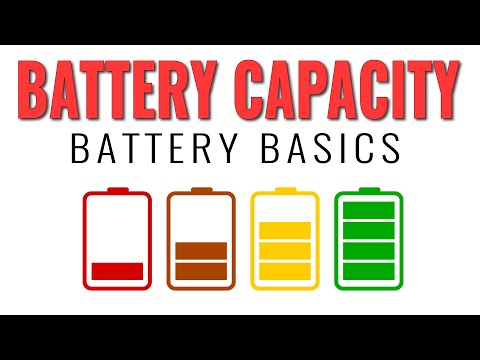 BATTERY BASICS -  Battery Capacity Explained - Understanding Amp Hours, C-Rate, 20 Hour Rate & More
