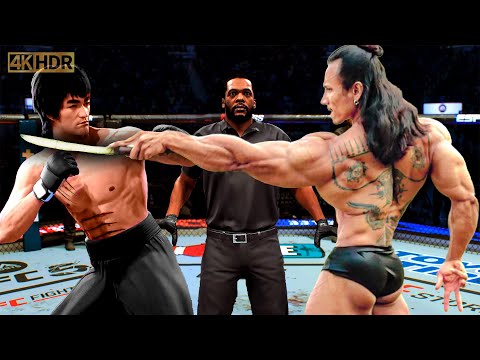 TRUE Bruce Lee vs. Thai Samurai | EA Sports UFC 5