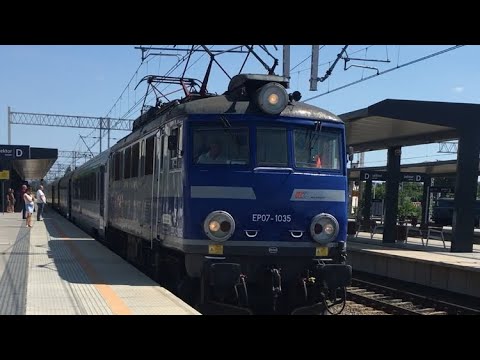 Przejście po składzie pociągu IC BOLKO 2022 i odjazd 2022