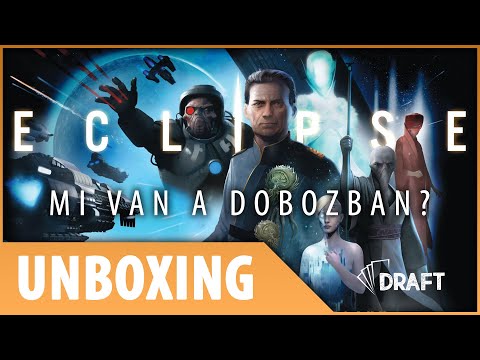 Eclipse: Second Dawn társasjáték unboxing // mi van a dobozban? - :: DRAFT :: Társasjáték vlog