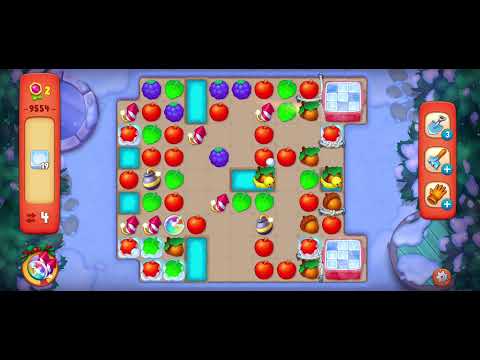 Gardenscapes Hard Level 9554 No Boosters