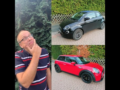 Frank goes electric: gleicher Preis !  Fiat 500e cabrio vs Mini SE electric. welcher passt besser ?