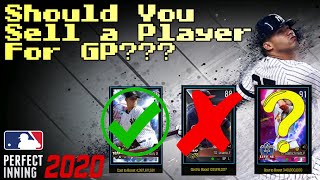 MLB PERFECT INNING 2020 - Should You SELL Your Players For GP??? Market Guide On When to Sell!