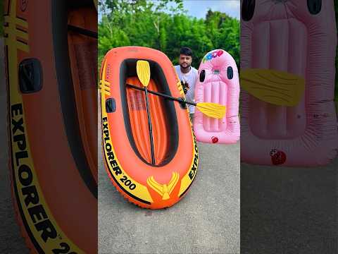 2 Person Best Inflatable Boat Explorer 200 Unboxing & Test!