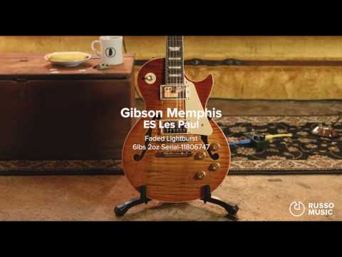Snacks 015: Gibson Memphis ES Les Paul Faded Lightburst