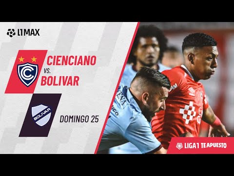 Cienciano 1-1 Bolivar: resumen EXTENDIDO de La Tarde Roja Imperial 2026