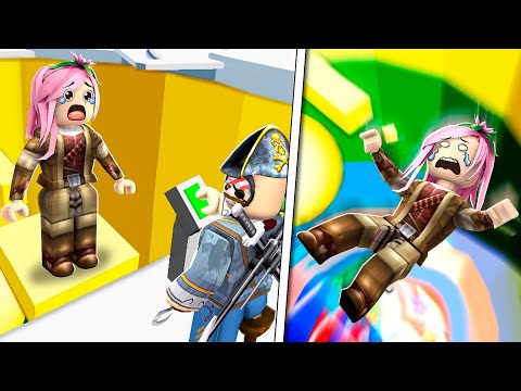 FACCIO CADERE PHERE DALLA TORRE DEL PARKOUR DI ROBLOX!